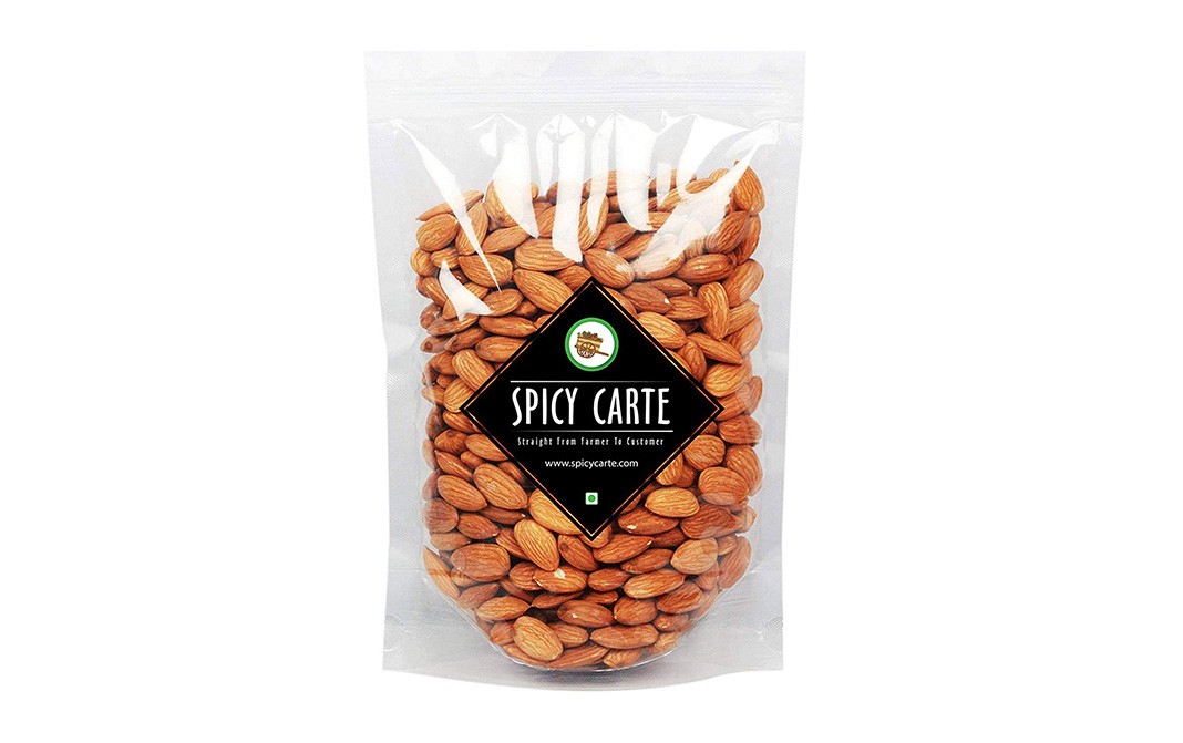 Spicy Carte Premium Californian Almonds09    Pack  1 kilogram